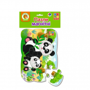 Пазли на магніті А5 Пандочки